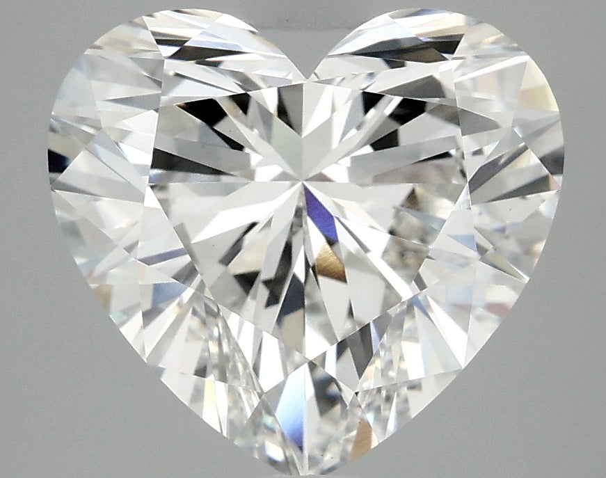 OROLEV Lab Grown Diamond Heart 4.1 Carats - Certification No.715542051