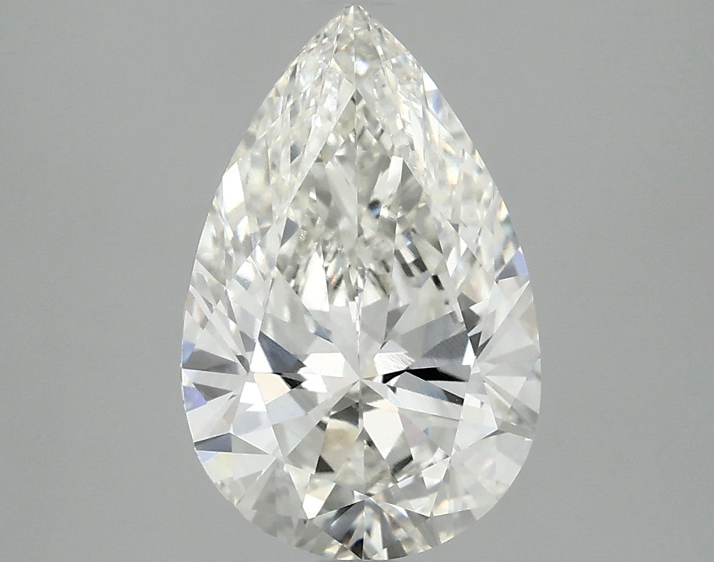 OROLEV Lab Grown Diamond Pear 2.5 Carats - Certification No.773661565