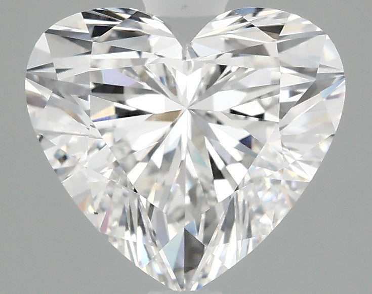 OROLEV Lab Grown Diamond Heart 2.5 Carats - Certification No.720518050