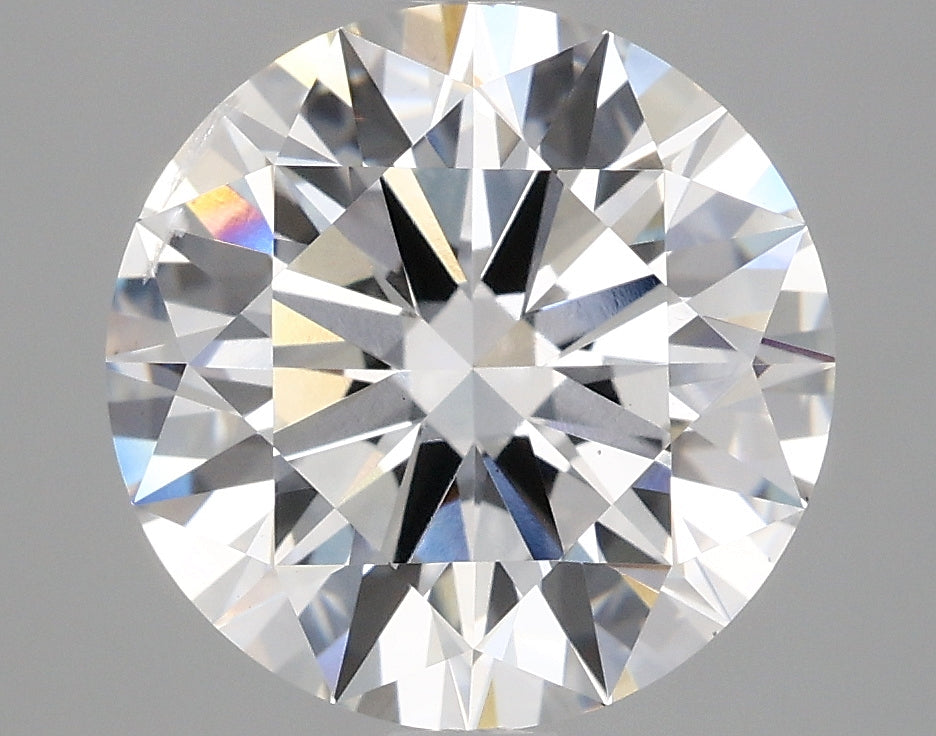 OROLEV Lab Grown Diamond Round Brilliant 3.77 Carats - Certification No.644490184