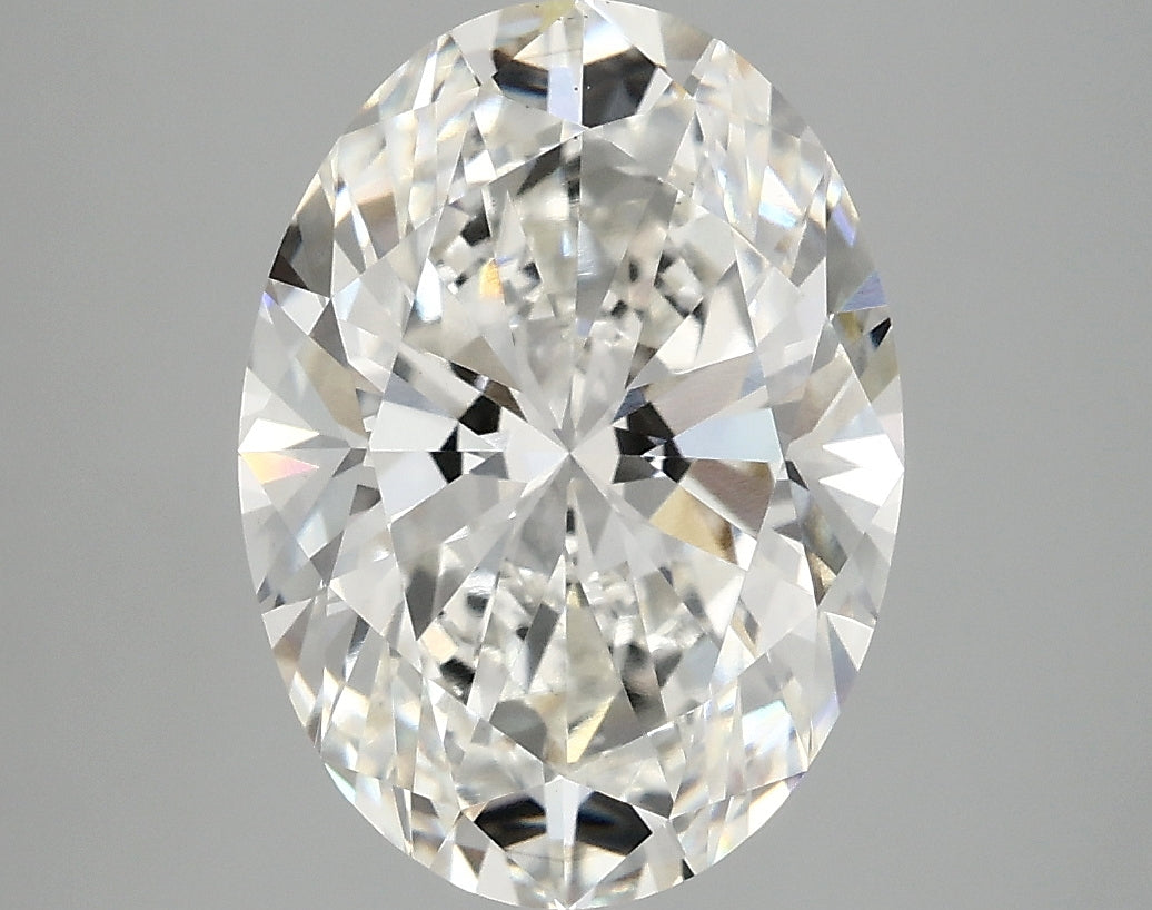 OROLEV Lab Grown Diamond Oval 4.03 Carats - Certification No.784664538
