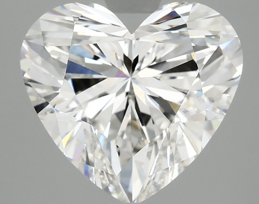 OROLEV Lab Grown Diamond Heart 4.1 Carats - Certification No.713517888