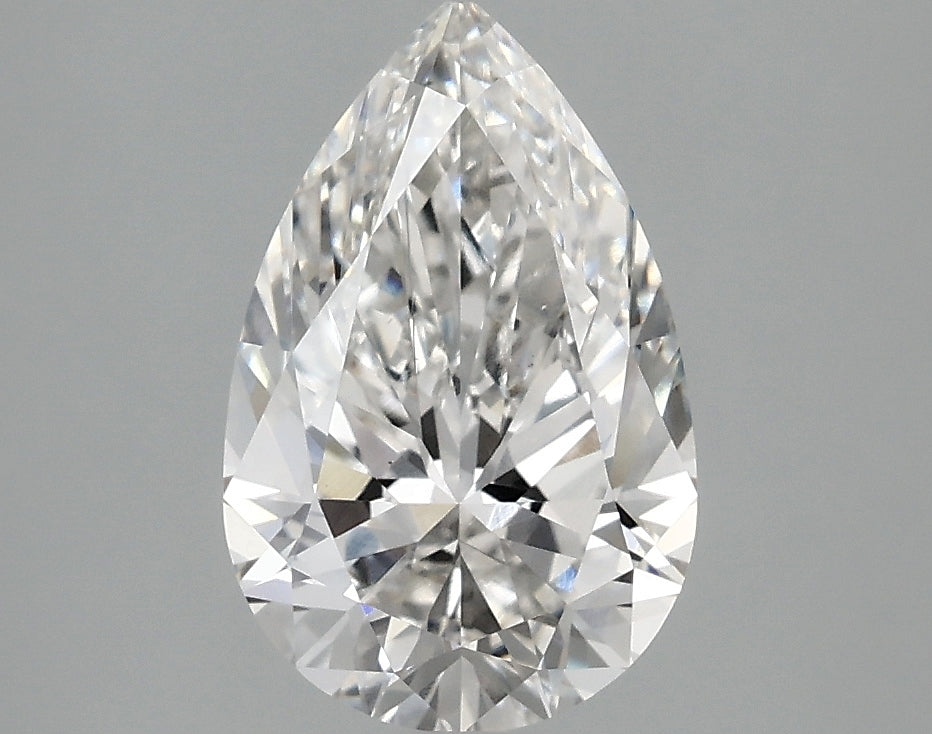 OROLEV Lab Grown Diamond Pear 2.08 Carats - Certification No.776681625