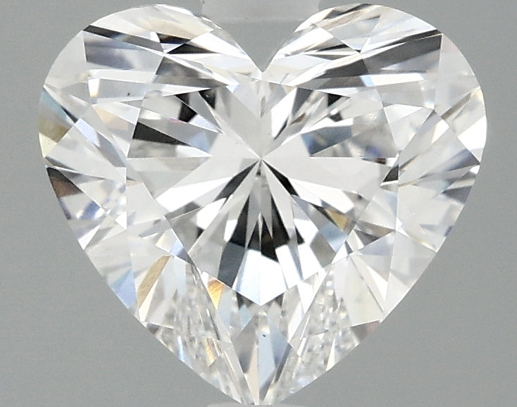 OROLEV Lab Grown Diamond Heart 2.52 Carats - Certification No.720503182