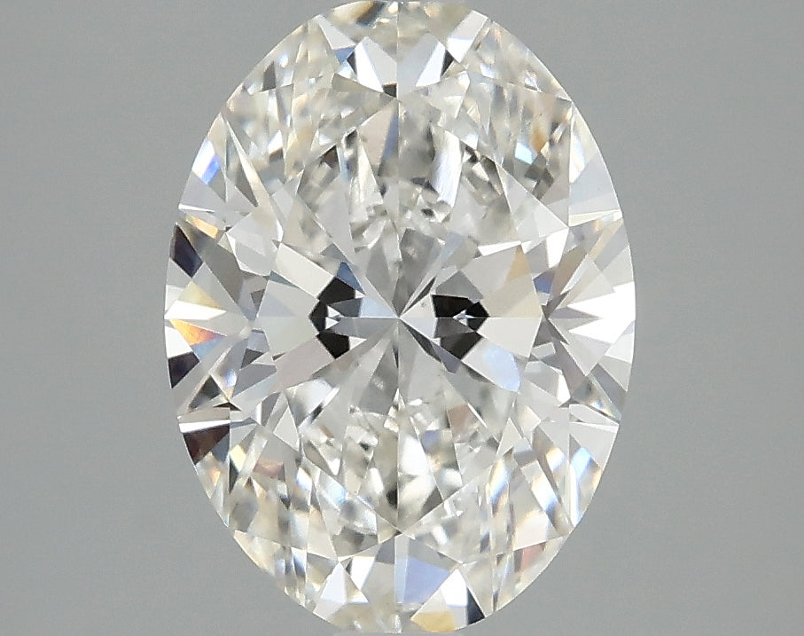 OROLEV Lab Grown Diamond Oval 2.51 Carats - Certification No.761527695