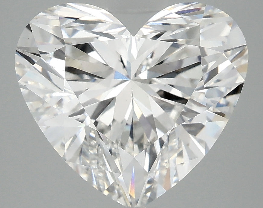 OROLEV Lab Grown Diamond Heart 4.08 Carats - Certification No.707559241
