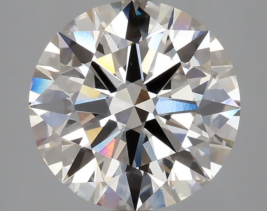 OROLEV Lab Grown Diamond Round Brilliant 4.05 Carats - Certification No.617478182