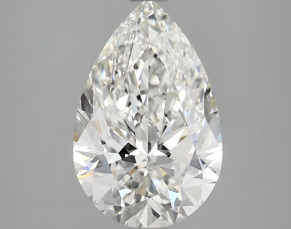 OROLEV Lab Grown Diamond Pear 2.51 Carats - Certification No.752588816