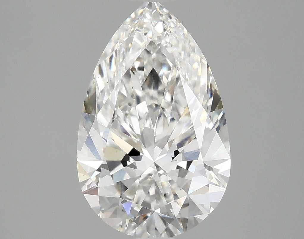 OROLEV Lab Grown Diamond Pear 2.58 Carats - Certification No.766689742