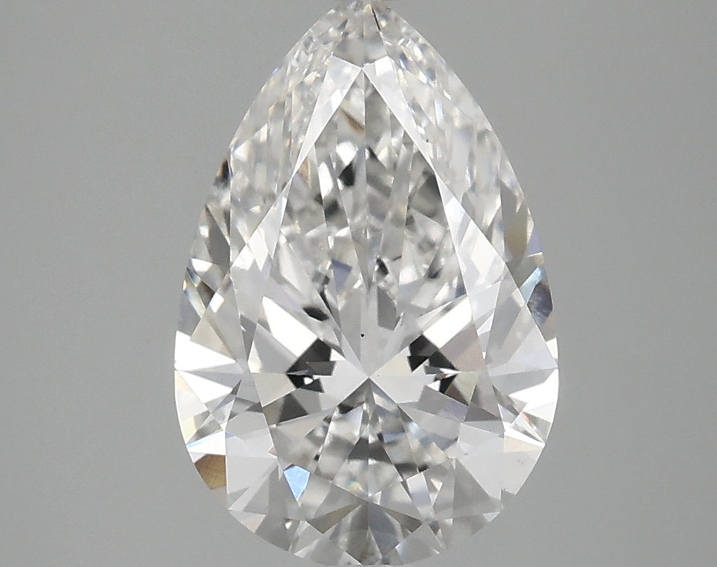 OROLEV Lab Grown Diamond Pear 2.53 Carats - Certification No.770635932