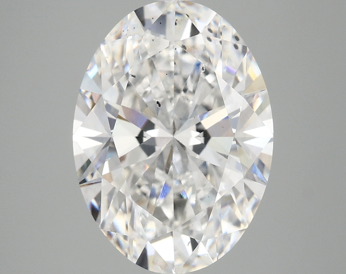 OROLEV Lab Grown Diamond Oval 5.49 Carats - Certification No.687569042