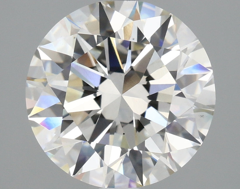 OROLEV Lab Grown Diamond Round Brilliant 2.96 Carats - Certification No.626499904
