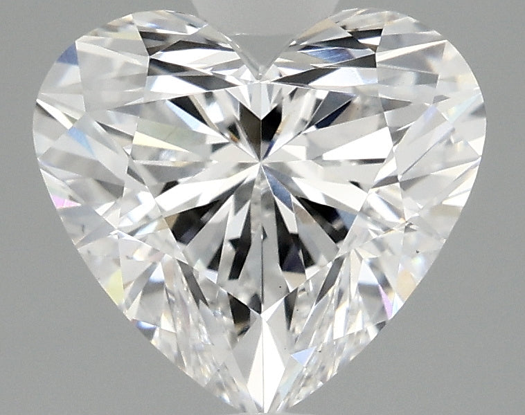 OROLEV Lab Grown Diamond Heart 2.55 Carats - Certification No.720534243