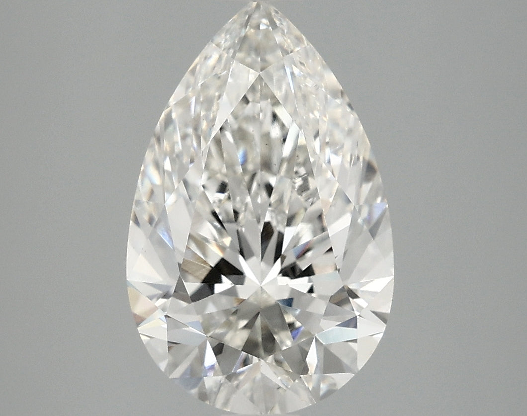OROLEV Lab Grown Diamond Pear 3.09 Carats - Certification No.729502246