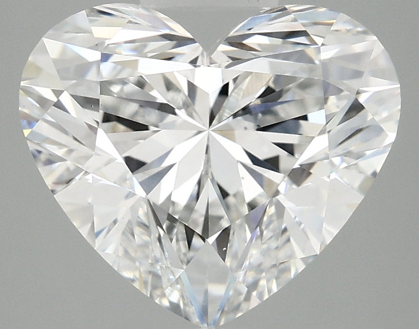 OROLEV Lab Grown Diamond Heart 4.1 Carats - Certification No.722545316