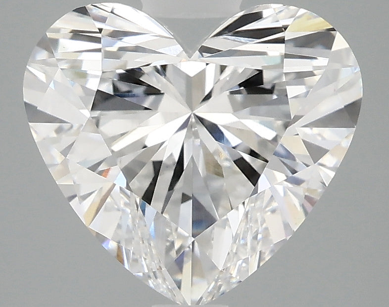 OROLEV Lab Grown Diamond Heart 3.09 Carats - Certification No.706567495