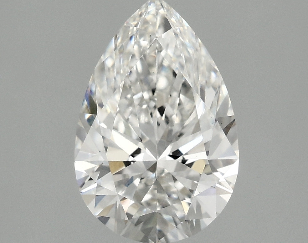 OROLEV Lab Grown Diamond Pear 1.57 Carats - Certification No.797602758
