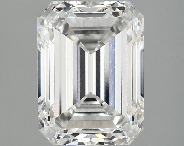 OROLEV Lab Grown Diamond Emerald 2.59 Carats - Certification No.786601156