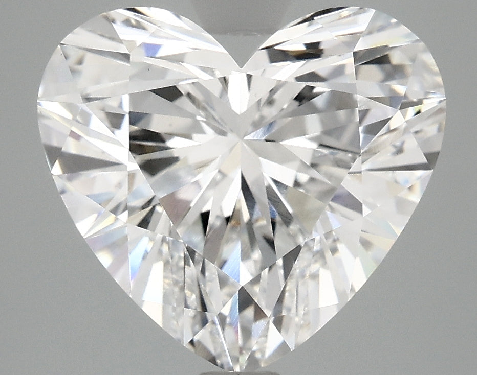 OROLEV Lab Grown Diamond Heart 4.08 Carats - Certification No.717502467