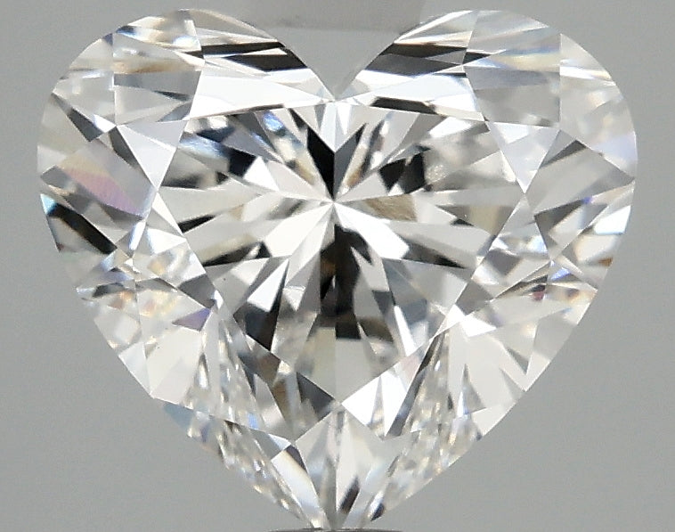 OROLEV Lab Grown Diamond Heart 3.09 Carats - Certification No.717578940