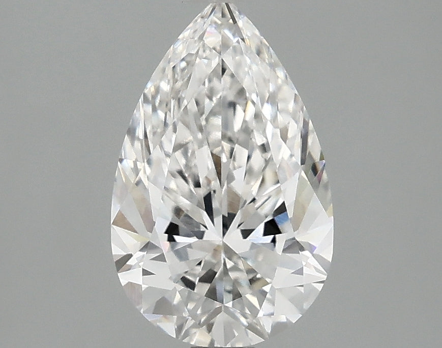 OROLEV Lab Grown Diamond Pear 1.59 Carats - Certification No.797608420