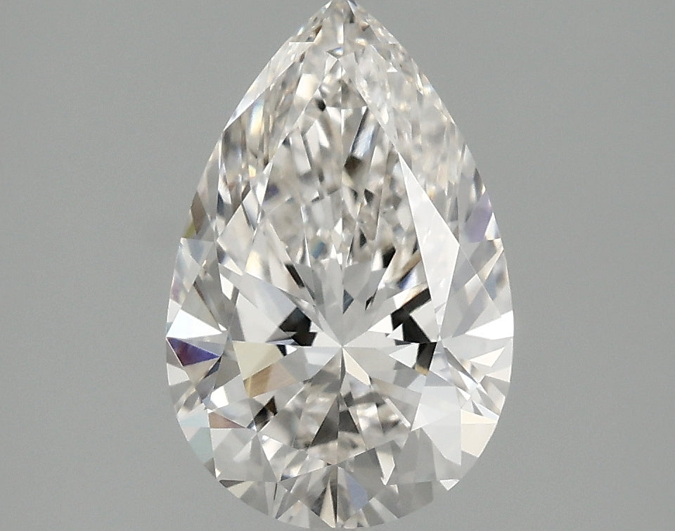 OROLEV Lab Grown Diamond Pear 1.52 Carats - Certification No.795668667