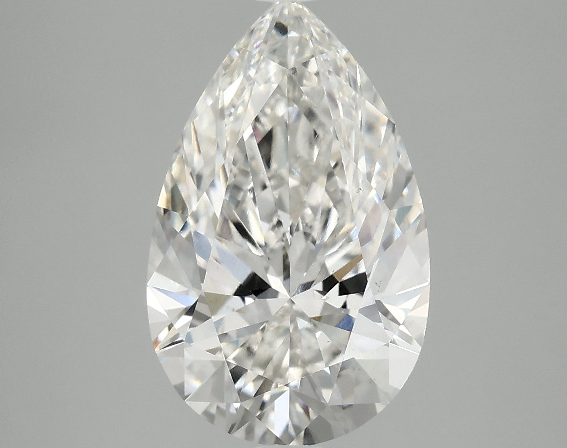 OROLEV Lab Grown Diamond Pear 4.03 Carats - Certification No.795609724