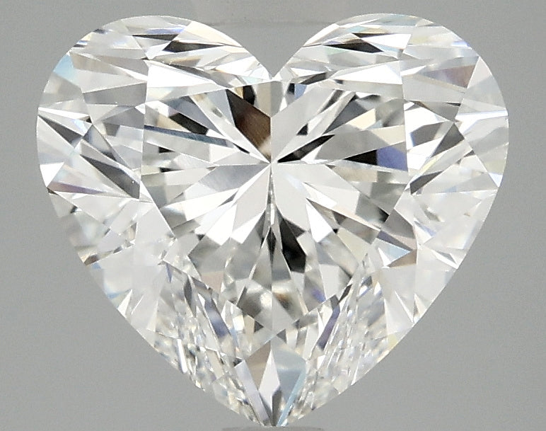 OROLEV Lab Grown Diamond Heart 3.08 Carats - Certification No.717557406