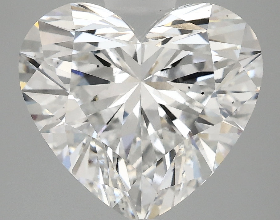 OROLEV Lab Grown Diamond Heart 4.19 Carats - Certification No.726559917