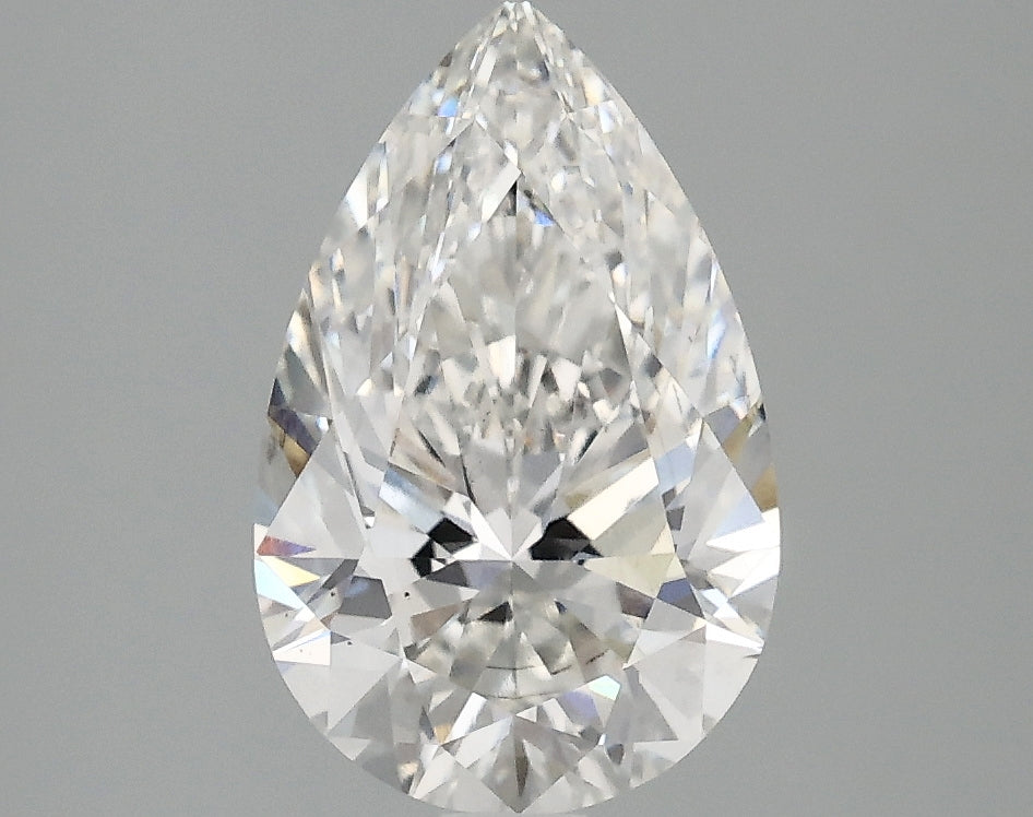 OROLEV Lab Grown Diamond Pear 2.1 Carats - Certification No.776674395