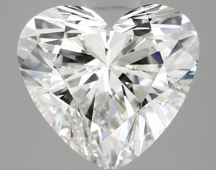 OROLEV Lab Grown Diamond Heart 4.08 Carats - Certification No.717575571