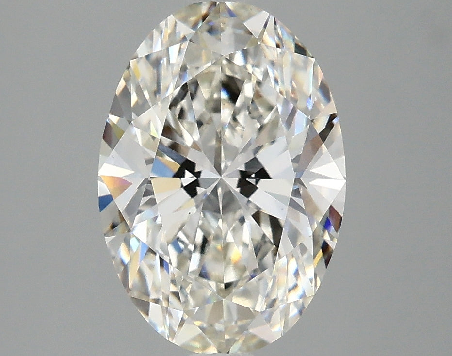OROLEV Lab Grown Diamond Oval 2.55 Carats - Certification No.769666019