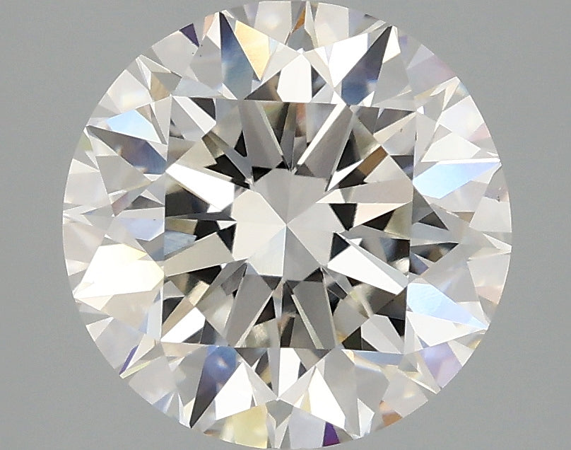 OROLEV Lab Grown Diamond Round Brilliant 2.91 Carats - Certification No.687588811