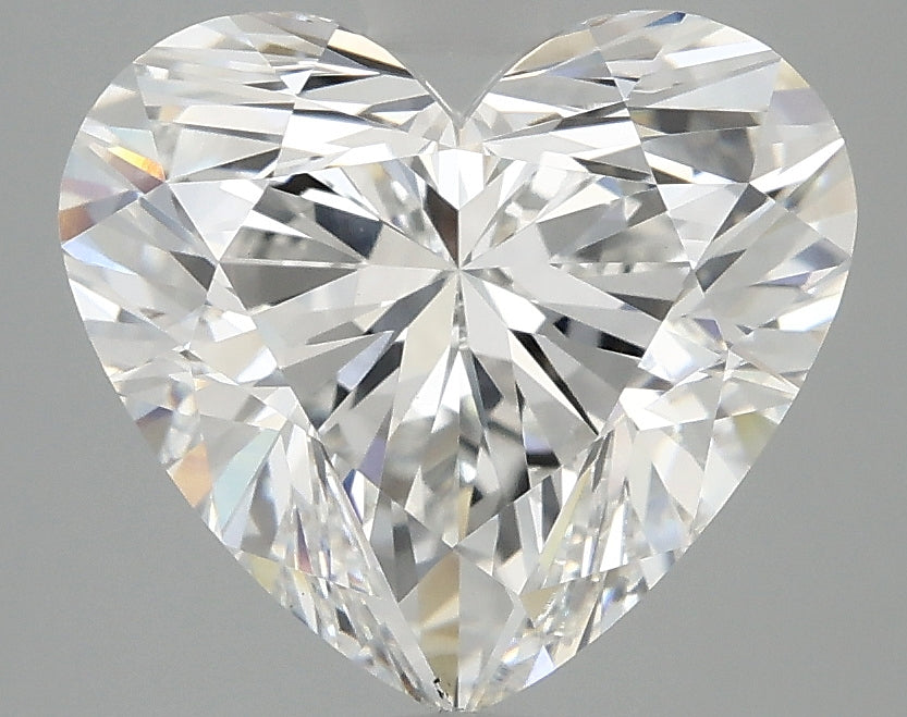 OROLEV Lab Grown Diamond Heart 4.07 Carats - Certification No.707558454