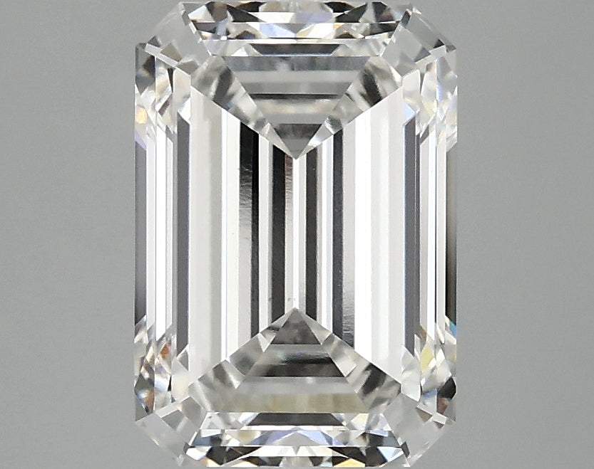 OROLEV Lab Grown Diamond Emerald 3.04 Carats - Certification No.749586197