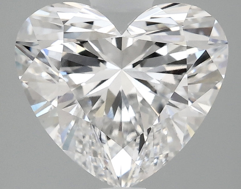OROLEV Lab Grown Diamond Heart 3.1 Carats - Certification No.707518622