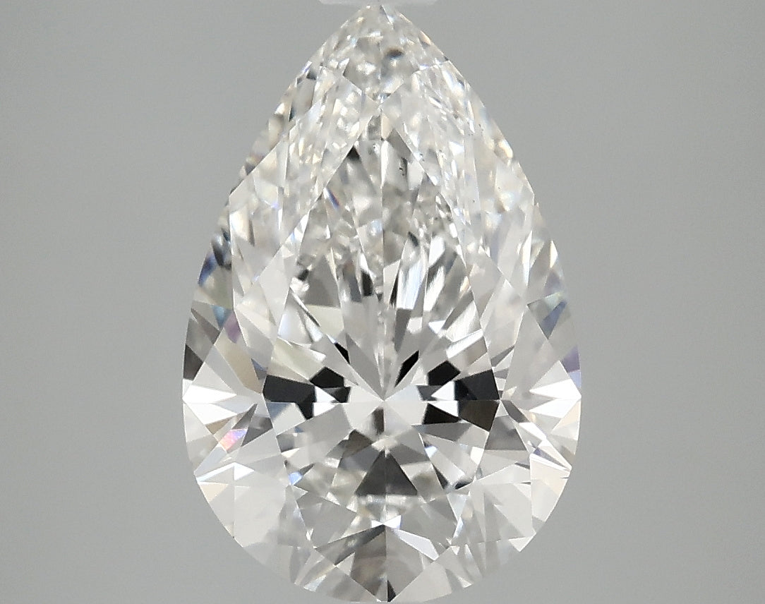 OROLEV Lab Grown Diamond Pear 3.09 Carats - Certification No.724547495