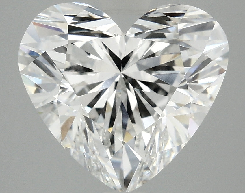 OROLEV Lab Grown Diamond Heart 4.09 Carats - Certification No.717509308