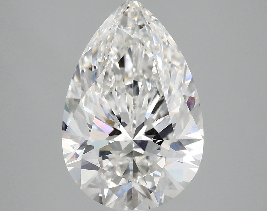 OROLEV Lab Grown Diamond Pear 3.03 Carats - Certification No.764672520