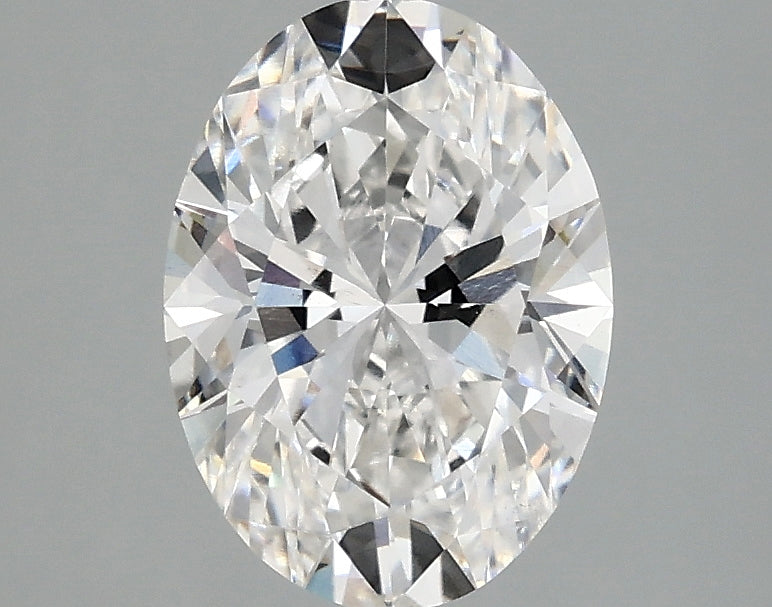 OROLEV Lab Grown Diamond Oval 1.56 Carats - Certification No.762552269