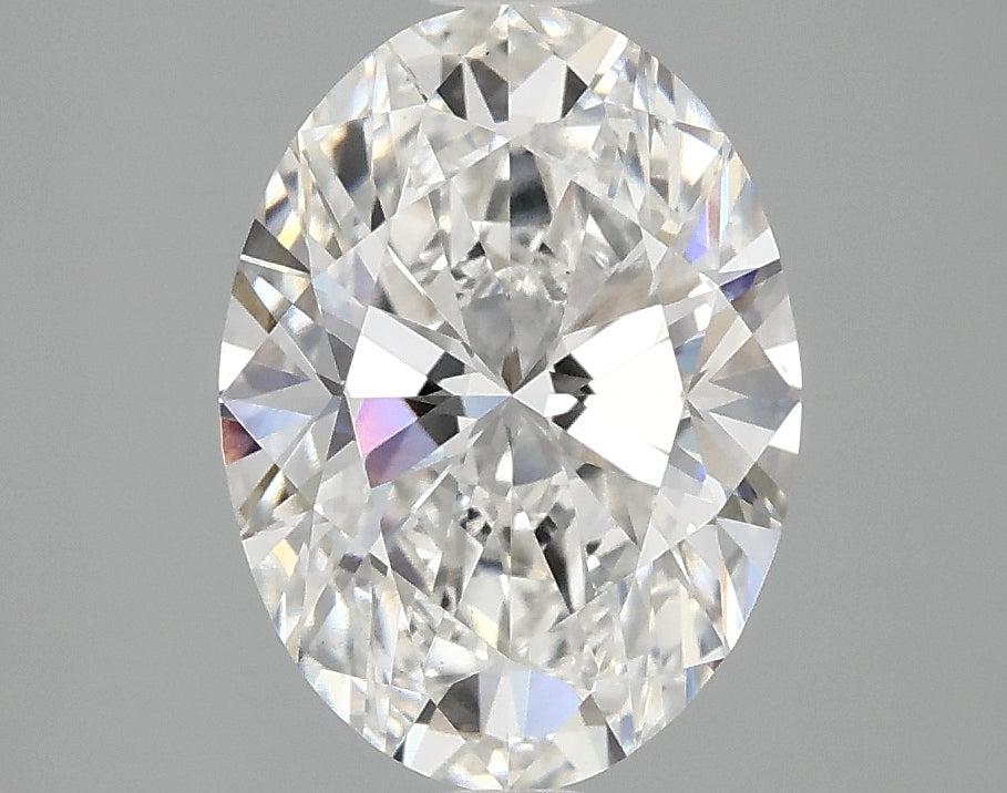 OROLEV Lab Grown Diamond Oval 2.52 Carats - Certification No.766654754
