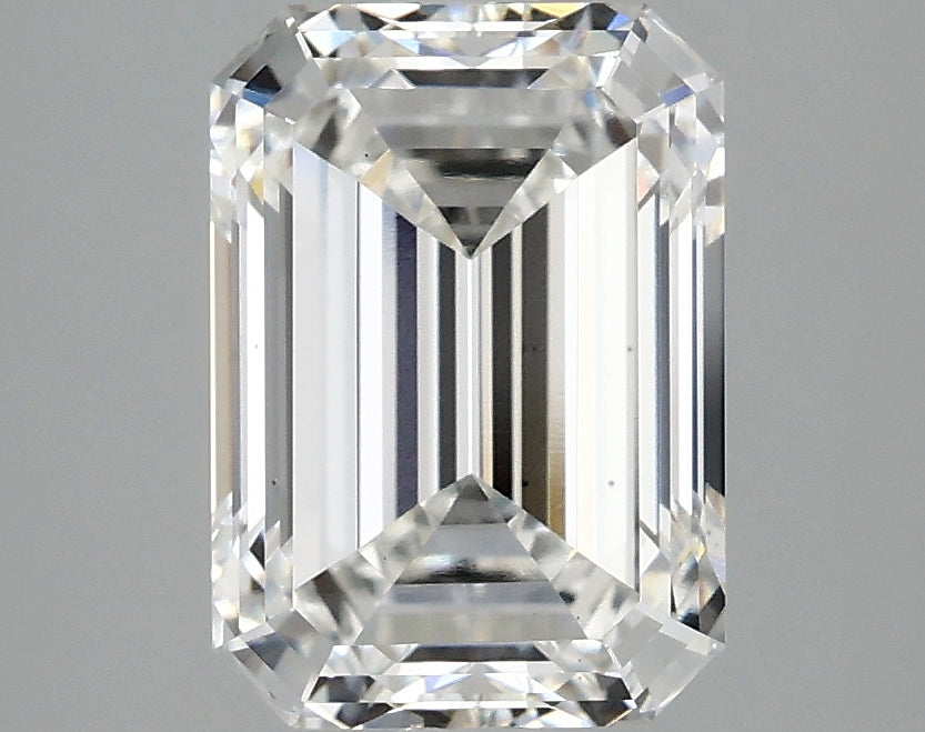 OROLEV Lab Grown Diamond Emerald 3.09 Carats - Certification No.752568258