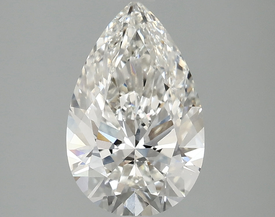 OROLEV Lab Grown Diamond Pear 2.1 Carats - Certification No.770661490
