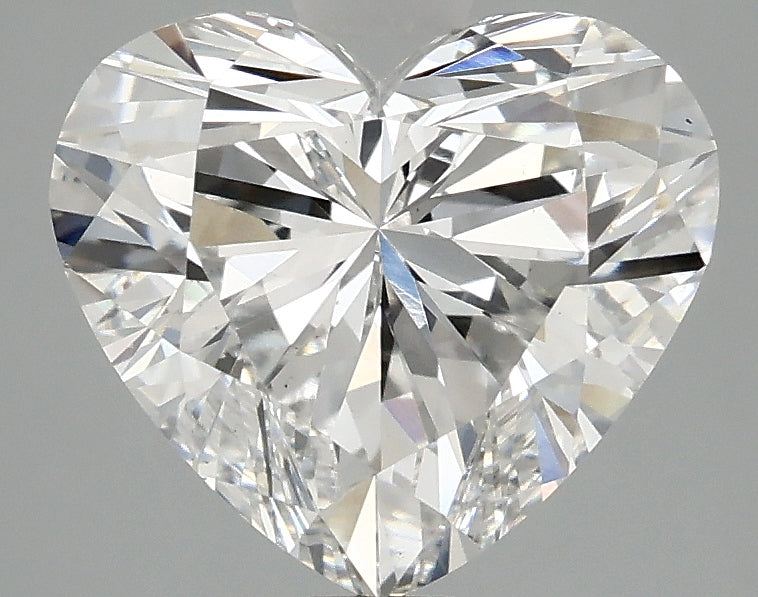 OROLEV Lab Grown Diamond Heart 3.09 Carats - Certification No.712529539