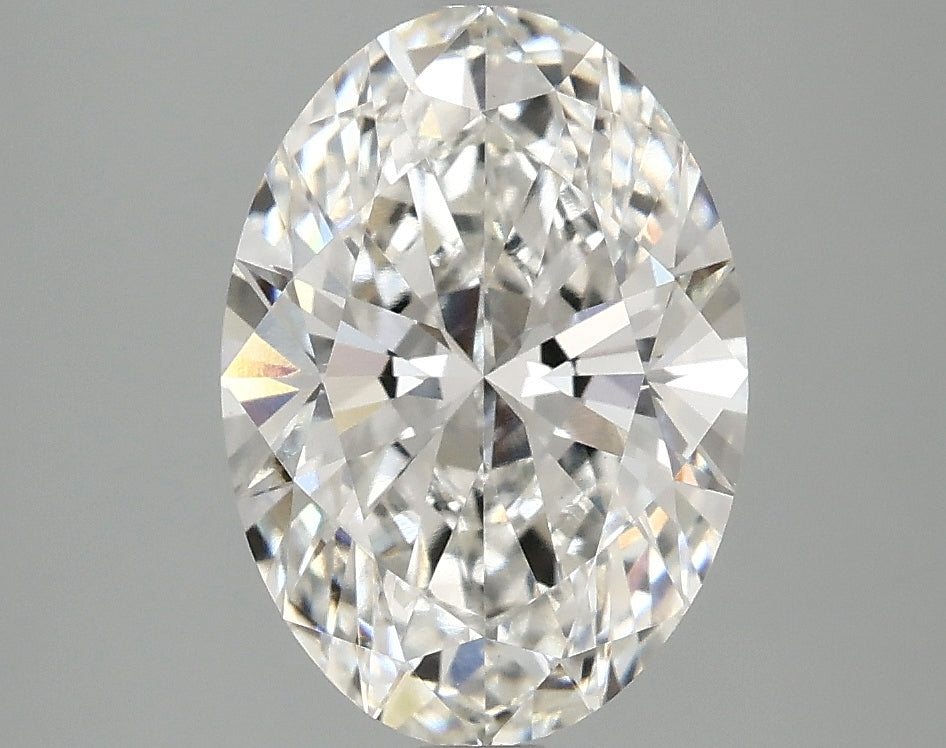 OROLEV Lab Grown Diamond Oval 2.59 Carats - Certification No.766689966