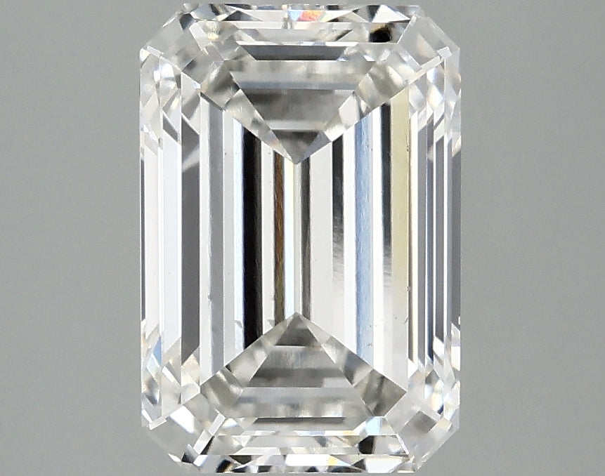 OROLEV Lab Grown Diamond Emerald 3.07 Carats - Certification No.755524076