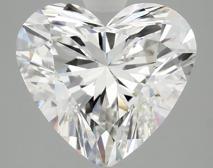 OROLEV Lab Grown Diamond Heart 4.09 Carats - Certification No.717577617