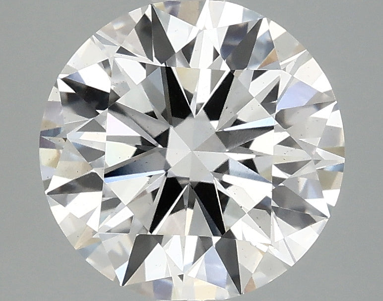 OROLEV Lab Grown Diamond Round Brilliant 2.91 Carats - Certification No.752580570