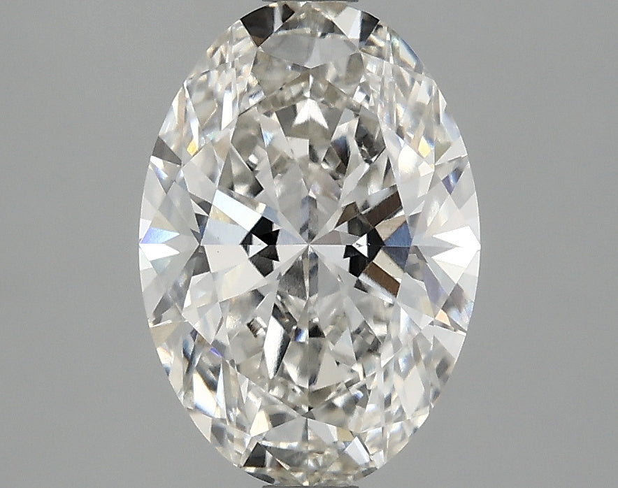 OROLEV Lab Grown Diamond Oval 2.1 Carats - Certification No.762542176
