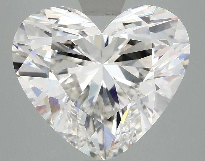 OROLEV Lab Grown Diamond Heart 4.07 Carats - Certification No.712518212